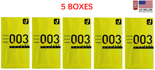 Okamoto 003 condoms 8 types 5boxes - US Seller - Picture 2 of 44