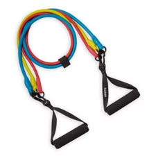 Ignite by SPRI Resistance 3 in 1 Band Kit - Blue/Yellow/Pink