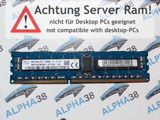SK Hynix 8 GB DDR3-1600 PC3-12800R HMT41GR7MFR8C-PB 2Rx8 1.5 V Server RAM
