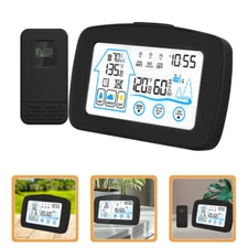 Wireless Weather Station Clock Indoor&Outdoor Digital Thermometer Temperature