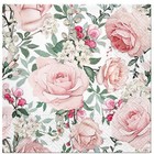 2 Two Decoupage Napkins Flowers Rose for Art Junk Journal Scrapbooking Mix Media