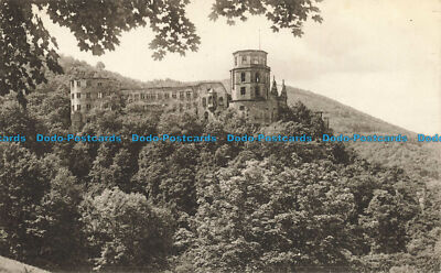 R631503 Heidelberg. Das Schloss v. d. Terrasse Gesehen. Edm. Von König. Königkar
