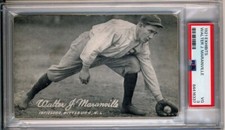 1921 Exhibits, Walter Maranville, Pittsburgh Pirates, PSA3, HOF