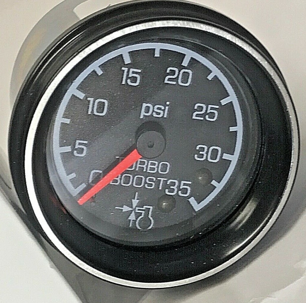 NEW PACCAR OEM KENWORTH TURBO BOOST PRESSURE GAUGE 035 Psi eBay