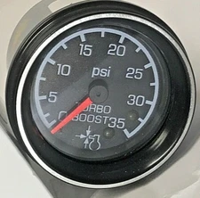 NEW PACCAR OEM KENWORTH TURBO BOOST PRESSURE GAUGE  0-35 Psi