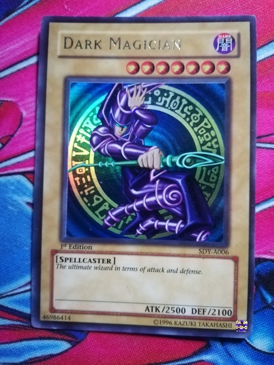 Dark Magician SDY-A006 1st Edition Australian (SDY-006) VLP Dark Magician SDY-A006 1st Edition Australian (SDY-006) VLP