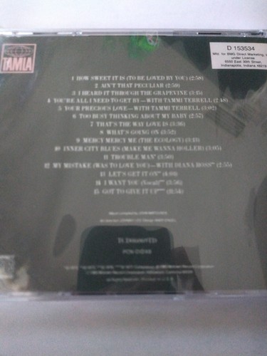 Marvin Gaye 15 Greatest Hits CD Music Brand New Sealed Music - Picture 3 of 3