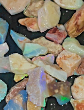 Premium Australian Rough Opals that all SPARKLE 1000ct Coober Pedy parcel