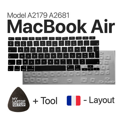 Replacement Button for MacBook Air 13'' (2020) A2179 FR Layout French