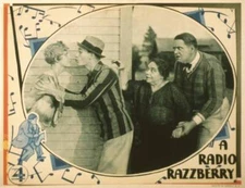Radio Razzberry Us Lobby Card Bud Jamison Circa Late 1920s Old Movie Photo