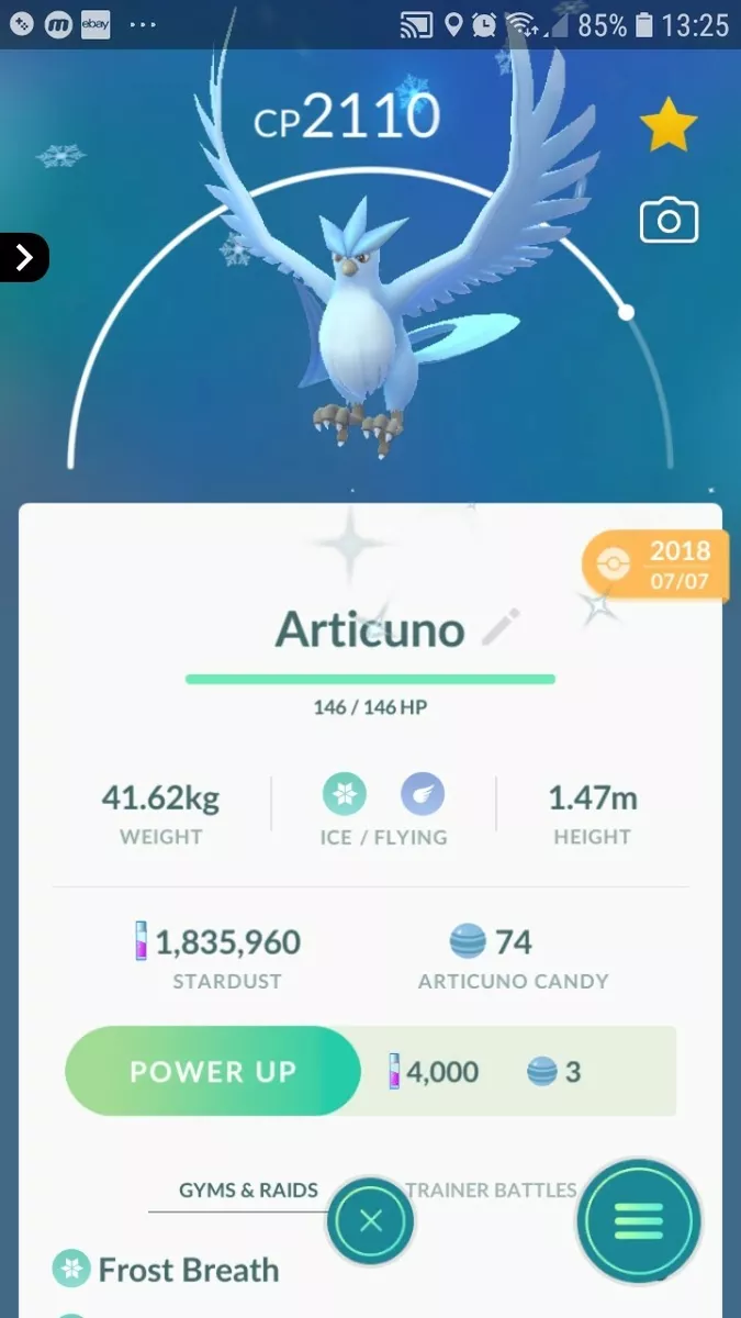 Articuno, Pokémon