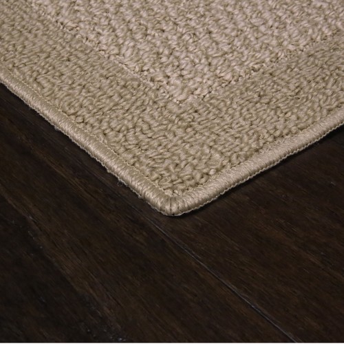 Mainstays Traditional Faux Sisal Olefin Beige Border Indoor Hallway Runner Rug - Picture 4 of 24
