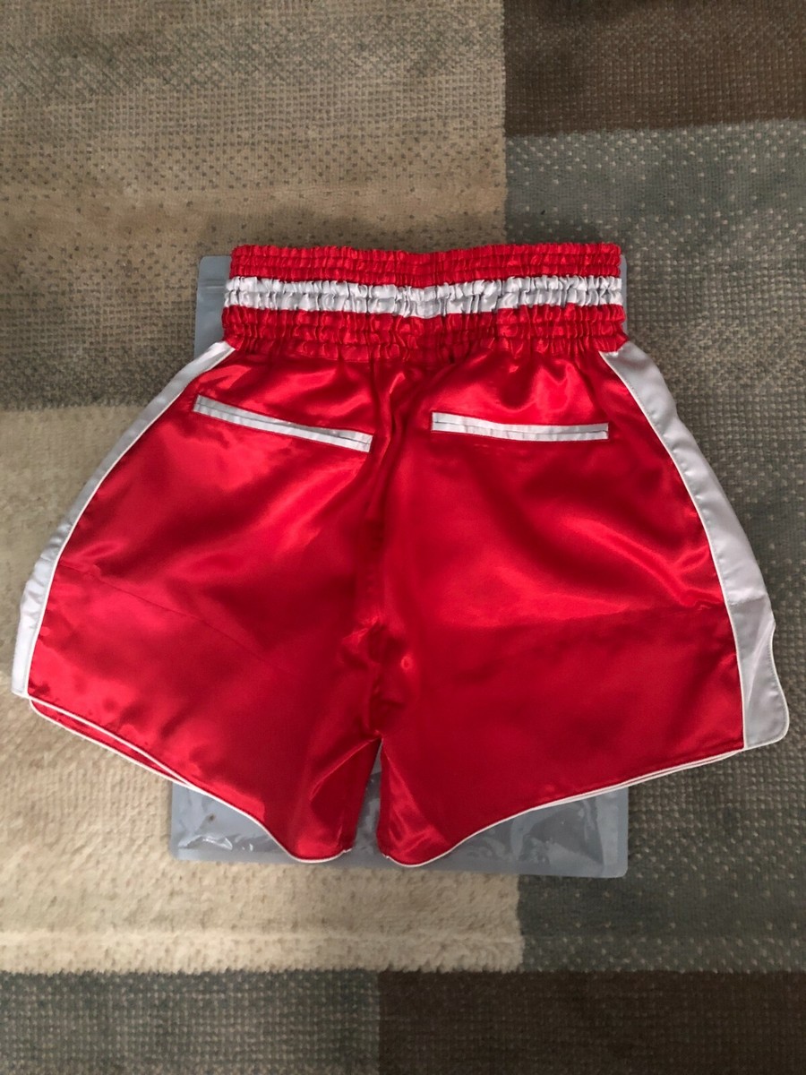new MUAY THAI STYLE SHORTS GDC human made girls don't cry red