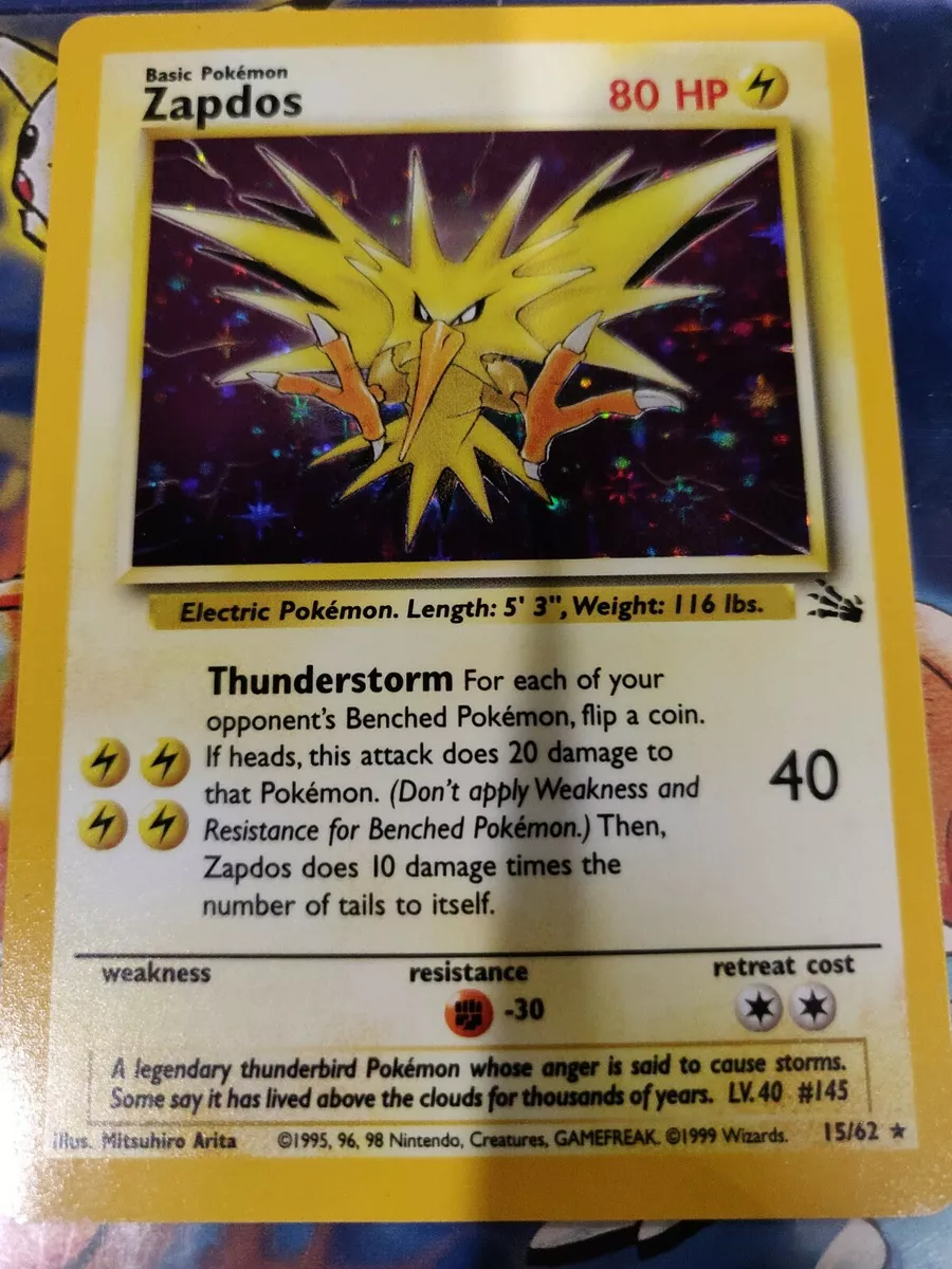 Pokémon TCG: 5 of the Rarest and Most Valuable Zapdos Cards - HobbyLark