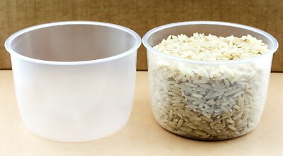 2 pack Rice Measuring Cup Clear Bright Kitchen Brand Cooker Replacement Cup (2