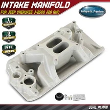 Small Block Air Gap Dual Plane Intake Manifold for AMC Jeep V8 GAS 304 360 401