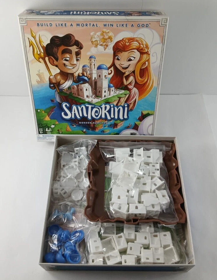 SANTORINI Greek God City-Building Board Game 100% COMPLETE Excellent Condition! - Image 2 of 4