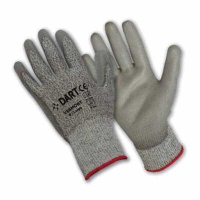 3 Paar Dart Vermont Größe 9 Large ANTI CUT ARBEITSSICHERHEITSHANDSCHUHE SCHUTZSTUFE 5