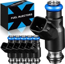 6Pcs Fuel Injectors for 2006-2010 Chevy Impala Malibu Pontiac Buick 3.5L 3.9L V6