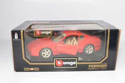 A68 1:18 BBURAGO BURAGO 3046 FERRARI 456GT 456 GT 1992 RED