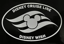 Disney Cruise Line - Disney Wish Vinyl Car Decal