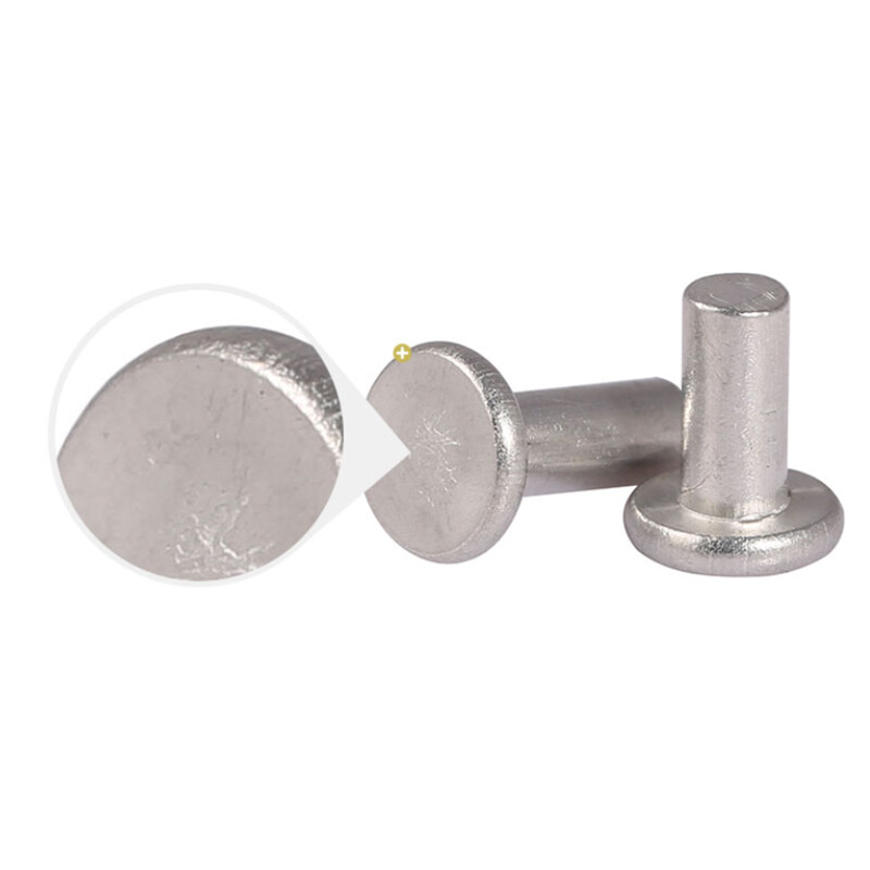 ALUMINIUM FLAT HEAD SOLID RIVETS DIAMETER 2mm/3mm/4mm/5mm/6mm/8mm RIVET