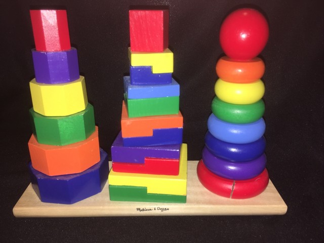 melissa and doug geometric stacker