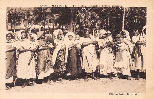 Comores - MAYOTTE - Fête des enfants - Les bébés primés - Cliché John Baptist - - Bild 1 von 2