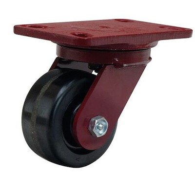 Hamilton S-Hs-4P Plate Caster,Swivel,Phenolic,4 In.,800 Lb,A