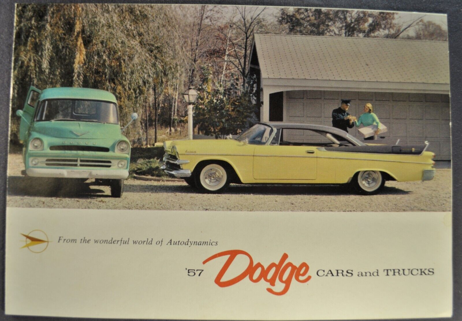 1957 Dodge Brochure Royal Lancer Pickup Panel Truck Excellent 1957 Dodge Brochure Royal Lancer Pickup Panel Truck Excellent