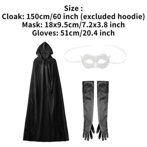 Adult Cloak Cosplay Hooded Magician Costumes Parade Outfit Luxurious Dress Up - Picture 46 of 61