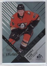 2016 SP Game Used Authentic Rookies Rainbow Player Age /221 Ondrej Kase #122 1vd