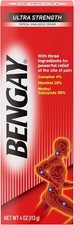 Bengay Ultra Strength Topical Pain Relief Cream, Non-Greasy Topical Analgesic fo