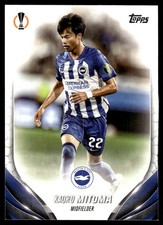 Kaoru Mitoma 2023-24 Topps Chrome UEFA C/C #169 Brighton & Hove Albion