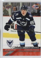 2024-25 Upper Deck CHL Exclusives 84/100 Mavrick Lachance #171 e0y