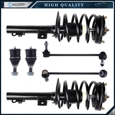 For 1996-07 Ford Taurus Front  Strut Assembly Sway Bar Link Ball Joint Set