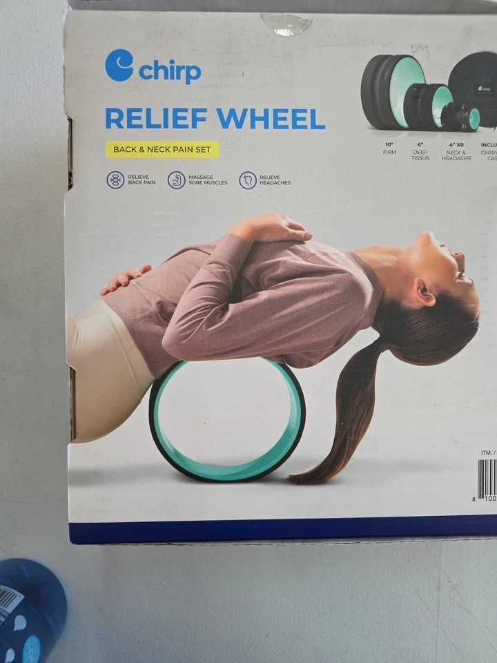 Rueda Chirp + Paquete de 3 con Estuche de Transporte de Viaje NUEVO Foto 3 de 4