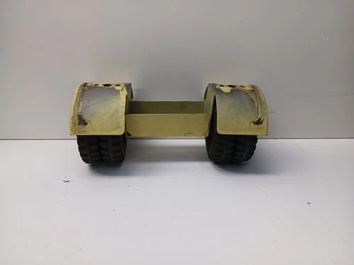 New ListingVintage Tonka Motor Transport- Trailer Dual  Tandem Wheels-Axle -Tires For Parts