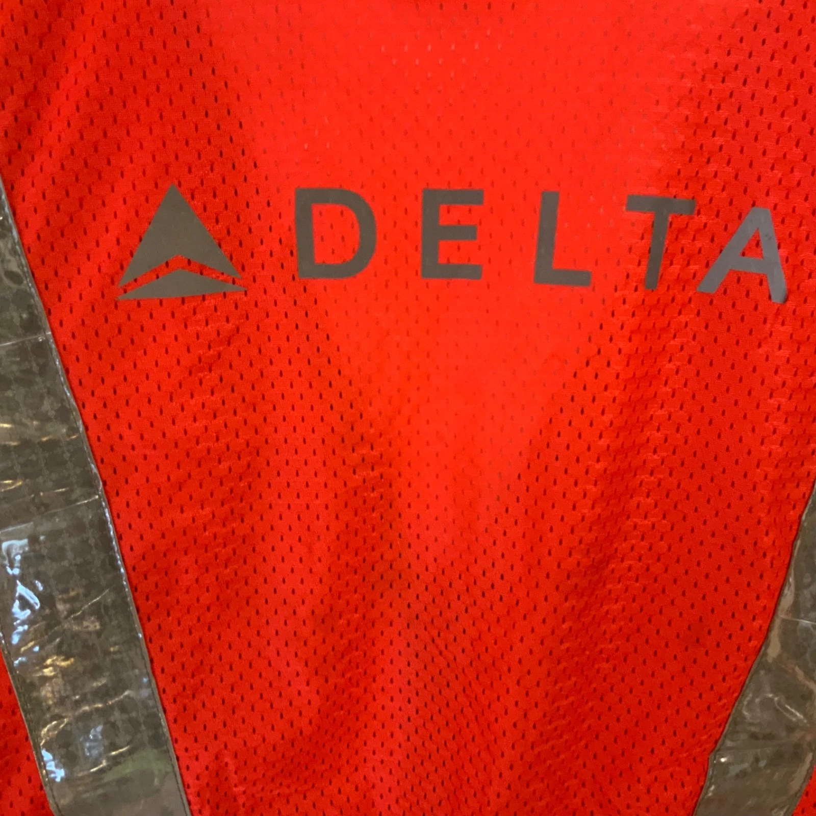 Delta Airlines Employee Crew Reflective Safety Vest Size XL (by ML Kishigo) - product detail image 6