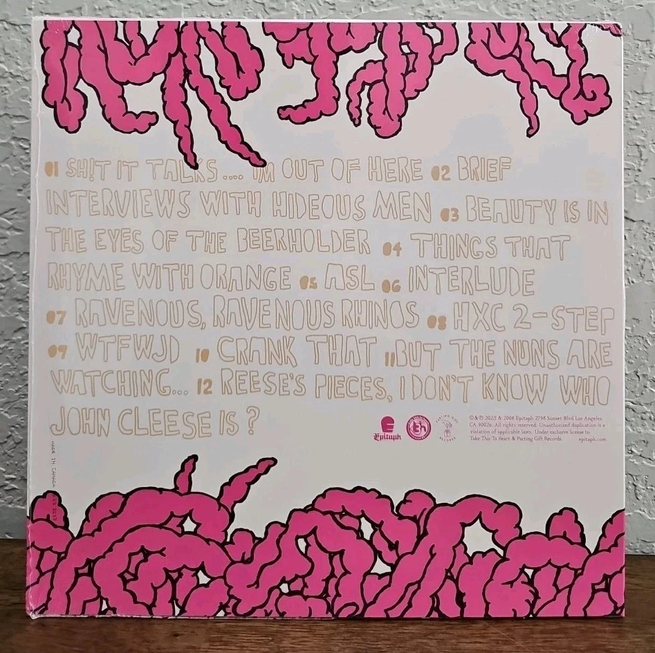 I Set My Friends On Fire You Can’t Spell Slaughter Without Laughter Pic Vinyl - Image 2 of 4