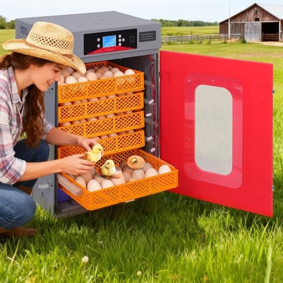 Smart Egg Incubator for Hatching Eggs 400 Egg w/ Digital Temp& Humidity Control