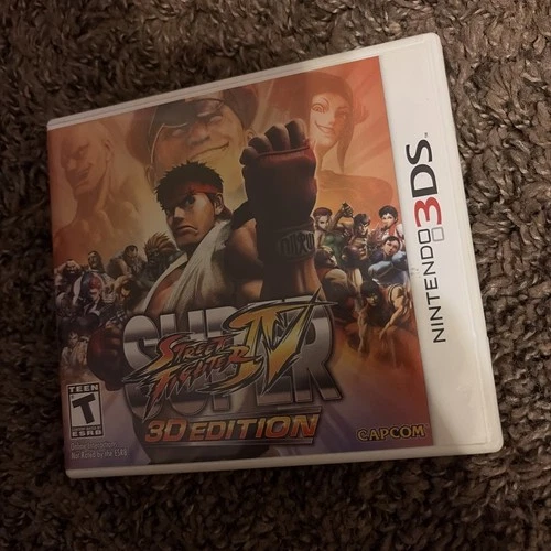 (Case and Manuel only) Super Street Fighter IV -- 3D Edition  Nintendo 3DS