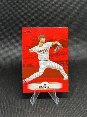 2025 Topps Stadium Club Red Yu Darvish #122 San Diego Padres
