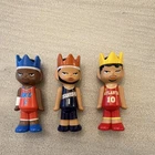 NBA Ghostwrite Basketball Figures 3-Pack Gilgeous-Alexander Booker Risacher