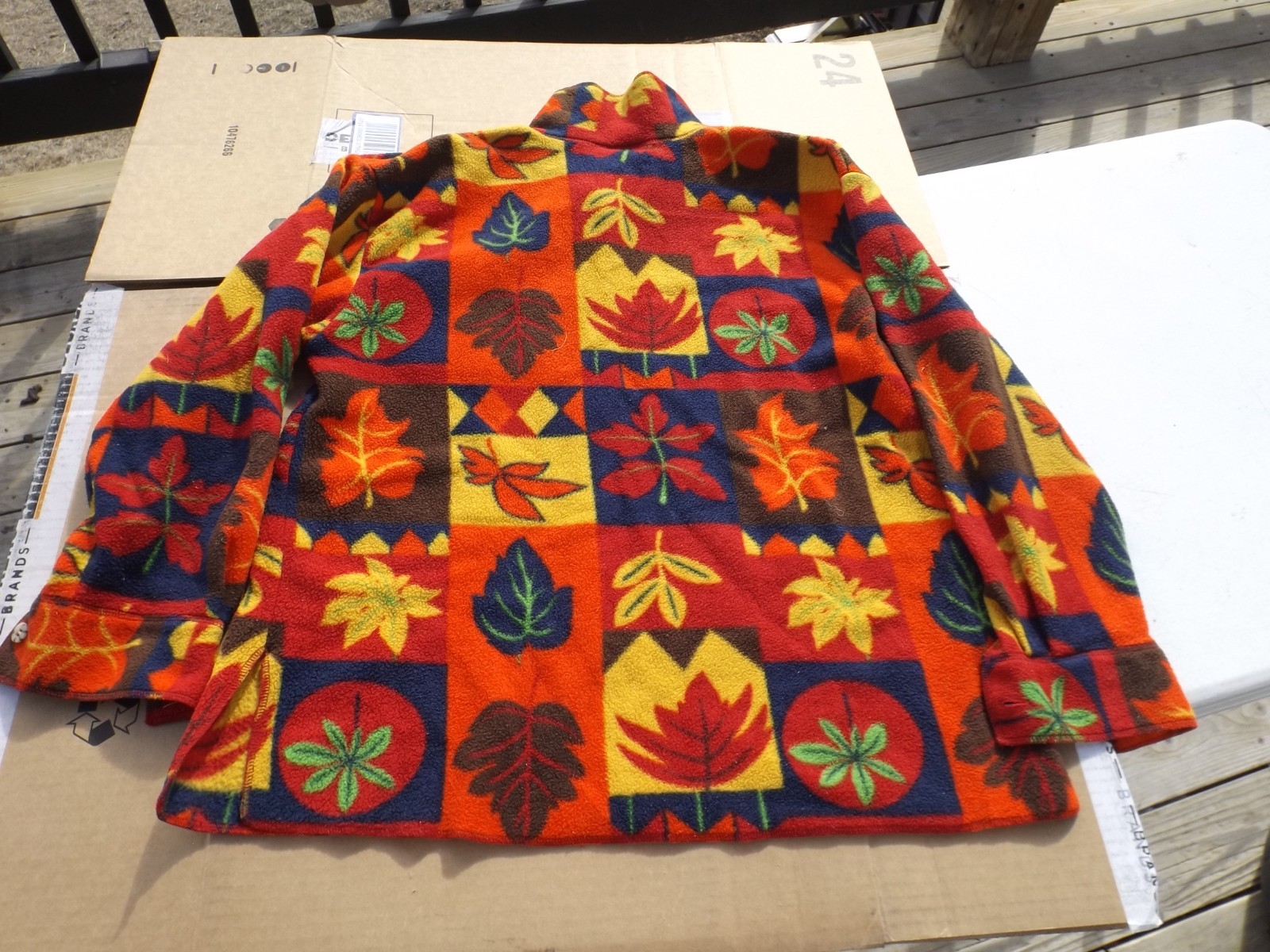 Cindy Bai Fall PAttern Leaf Design Multi-color Bu… - image 7