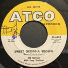The Beatles - Sweet Georgia Brown / Take Out Some Insurance 45rpm ATCO VG
