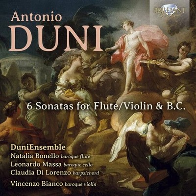 Audio Cd - Antonio Duni - 6 Sonatas For Flute / Violin & B.C.  - Brilliant Class