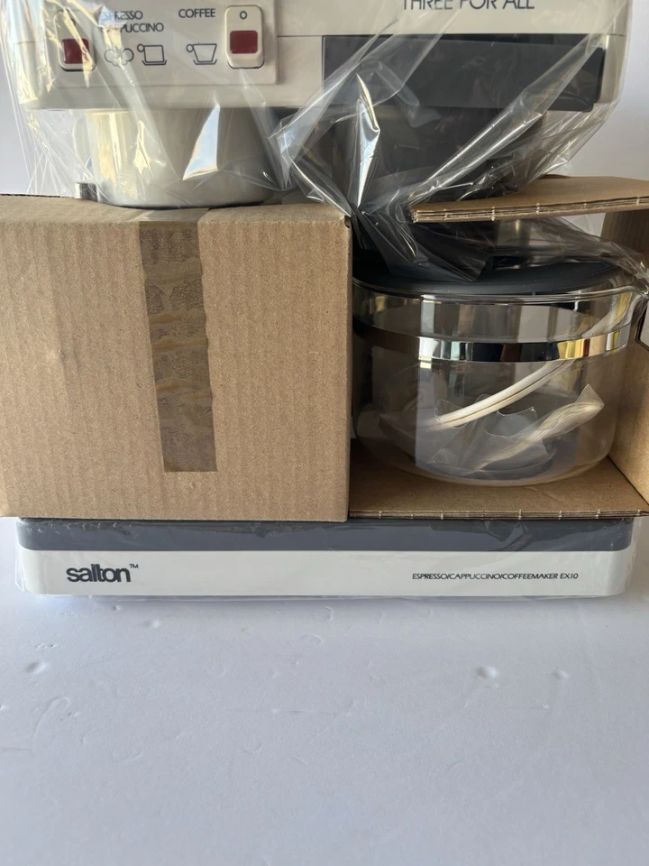 Salton Three For All Cafetera Espresso Cappuccino EX-10 Foto 4 de 4