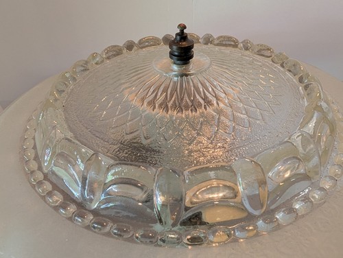 Harmony House Ceiling Fixture 3 Light Frosted Shade Victorian Style/Roses VTG. - Picture 11 of 22