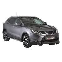 FrontbüGel FrontschutzbüGel FüR Nissan Qashqai 2017-2021 ø63Mm Stahl Schwarz